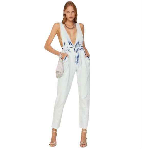 Retrofete Pants - Retrofete Denim Monet Jumpsuit